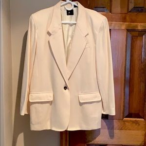 Lizsport vintage cream blazer